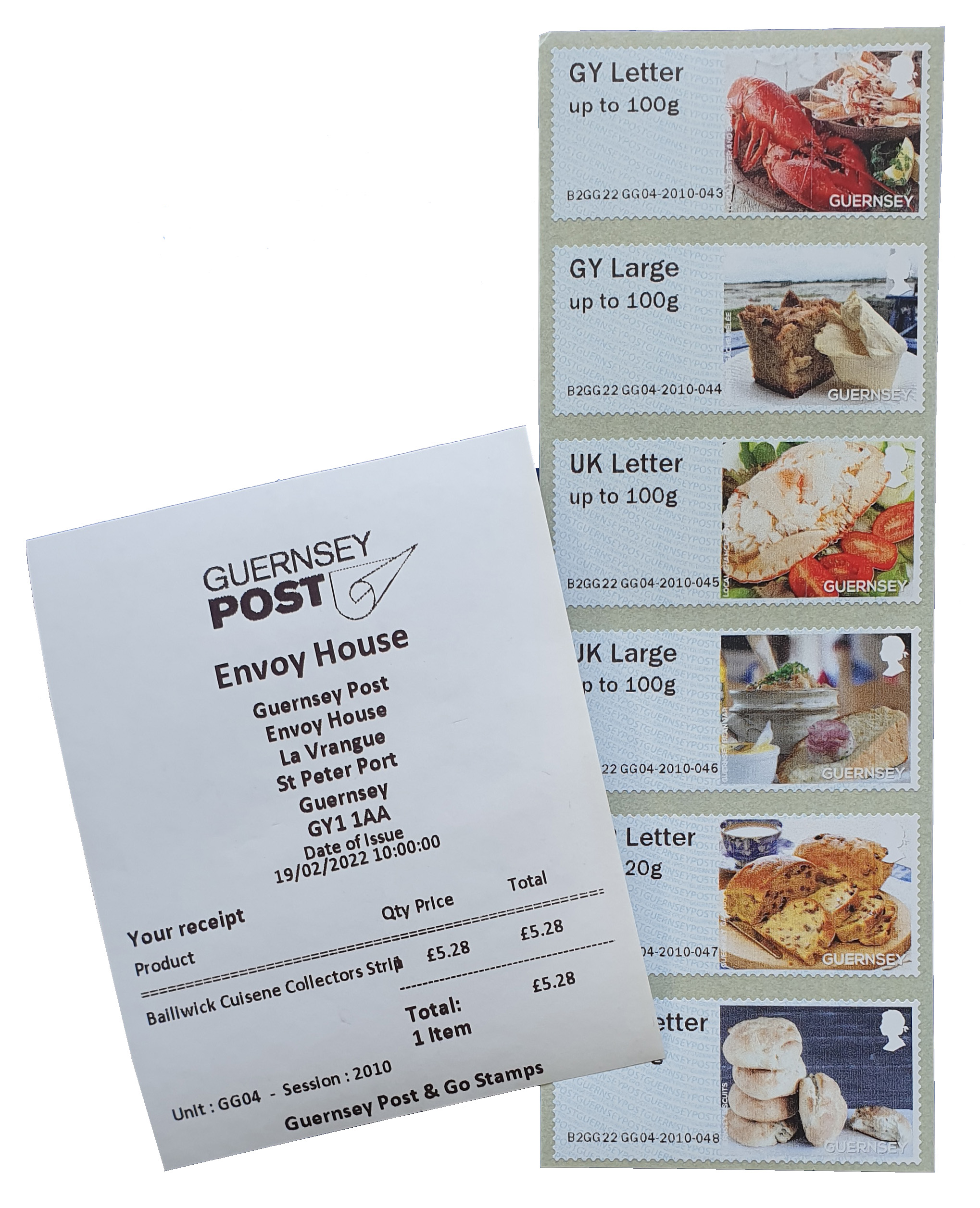 Post and Go GG04 B Series Bailiwick Cuisine 